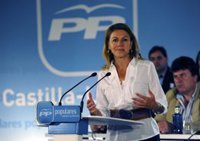 Cospedal: "Hoy no es una prioridad" elegir candidato del PP-A a la Junta