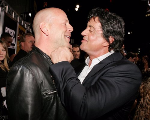 Bruce Willis y Stallone