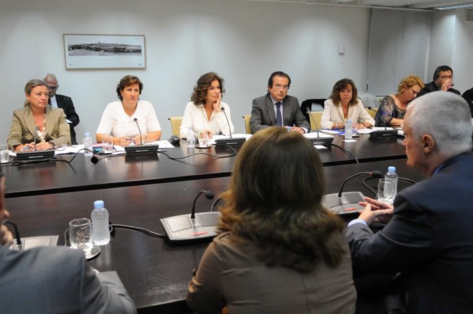 Reunión del Ayuntamiento con vecinos y empresarios de Azca        