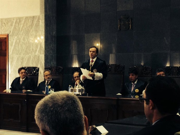 El presidente del TSJC, José Ramón Navarro Miranda