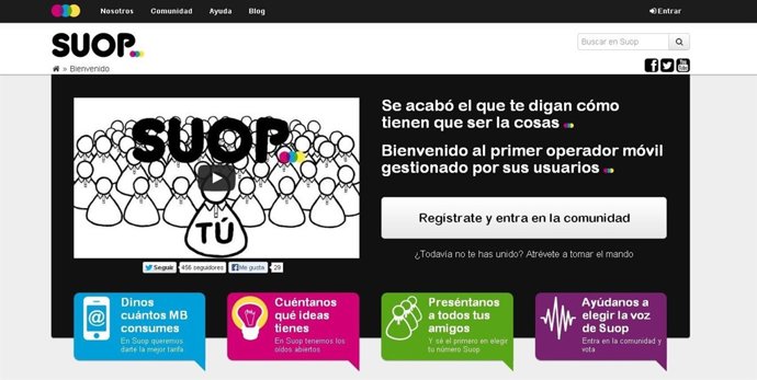 Operador Móvil Virtual colaborativo Suop
