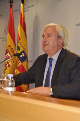 El delegado del Gobierno en Aragón, Gustavo Alcalde. 