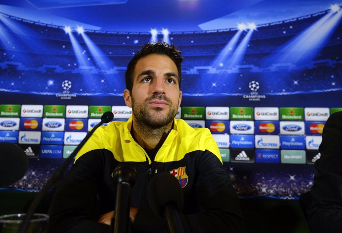 Cesc Fàbregas Celtic Park rueda de prensa