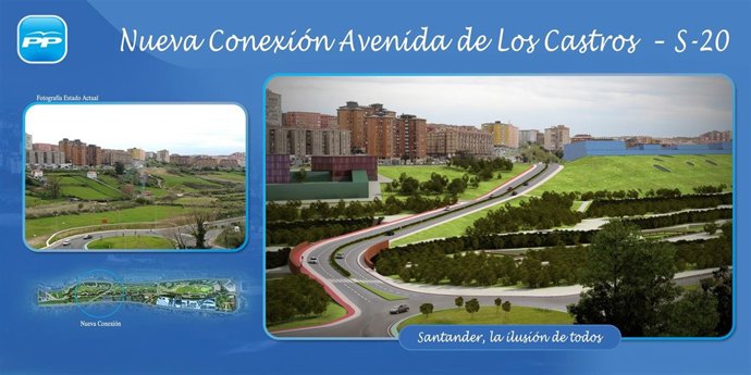 Infografía de la conexión de la S-20 con Camilo Alonso Vega