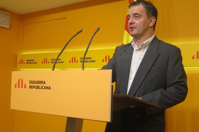 El portavoz de ERC en el Congreso, Alfred Bosch