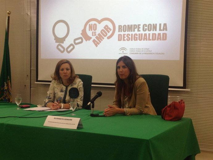 Presentación de la campaña 'No es amor, rompe con la desigualdad'
