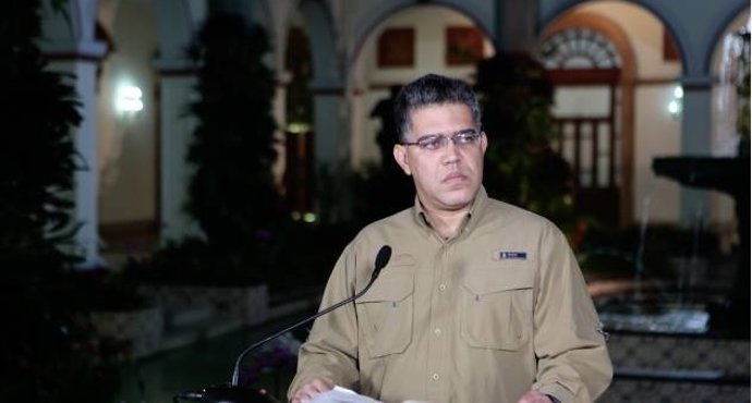 Elías Jaua, canciller de Venezuela