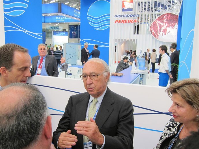 Juan Manuel Urgoiti en Conxemar, en Vigo