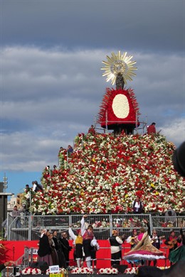 Ofrenda de Flores a la Virgen del Pilar 2012