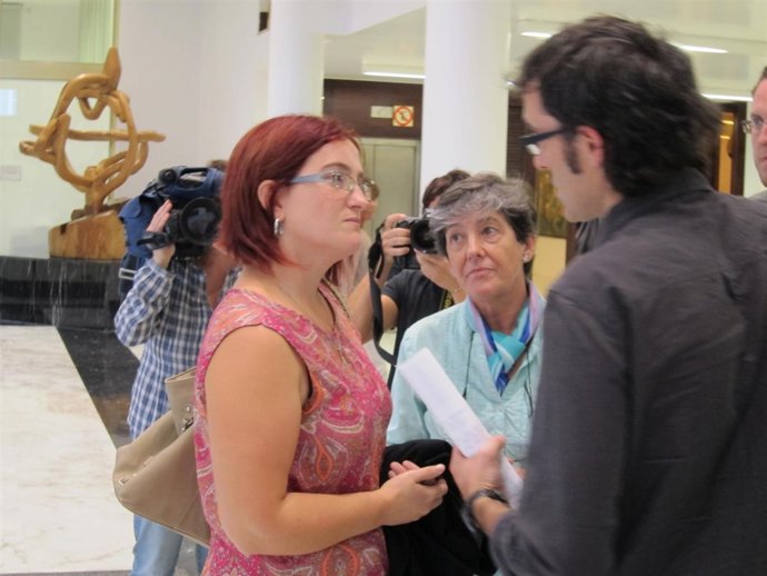 Mendizabal charla con Mintegi y Arzuaga