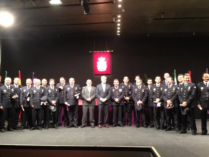 Celebración del día del patrón de la Policía Local, este martes en Jaén