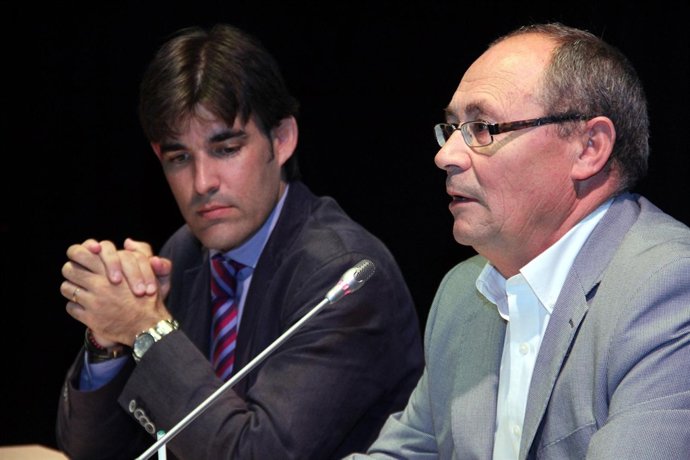Alcalde de Santa Fe, Sergio Bueno, y diputado de Cultura, González Alcalá