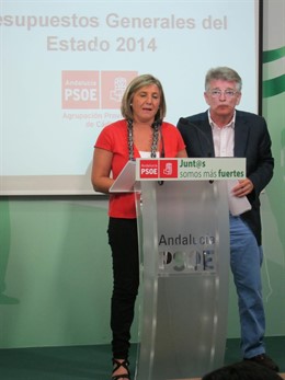 Irene García y Francisco González Cabaña (PSOE)