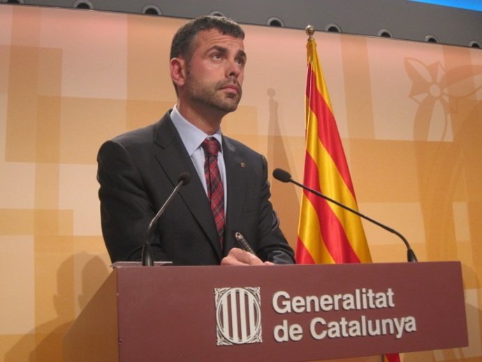 El conseller Santi Vila, en el Consell Executiu