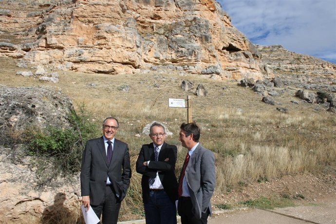 Arranz y Arroyo visitan las Hoces del Riaza