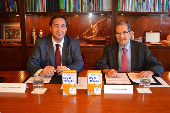 Josep Maria Pelegrí y Antoni Sansalvadó