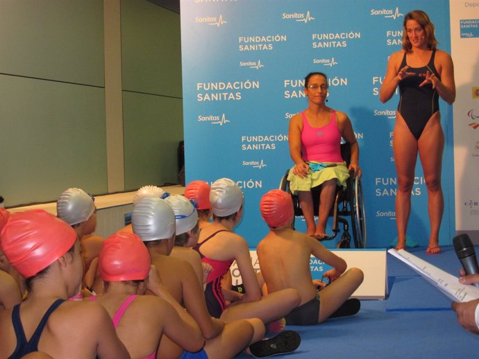 Teresa Perales y Mireia Belmonte