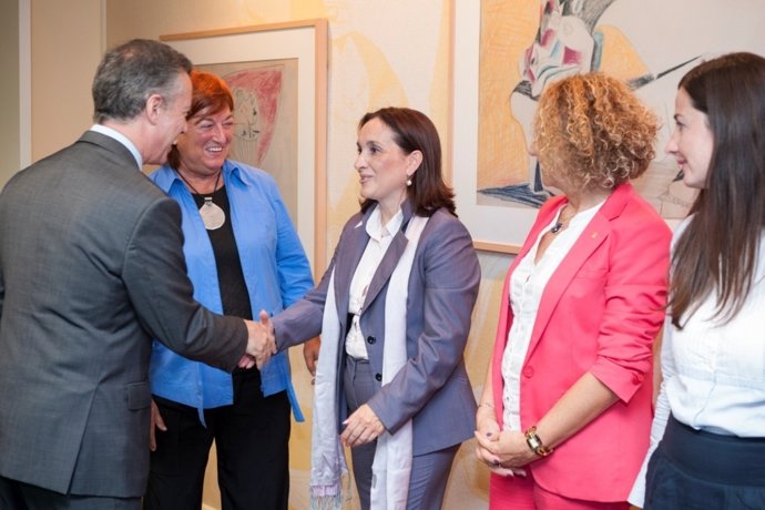 Urkullu y empresarias vascas.