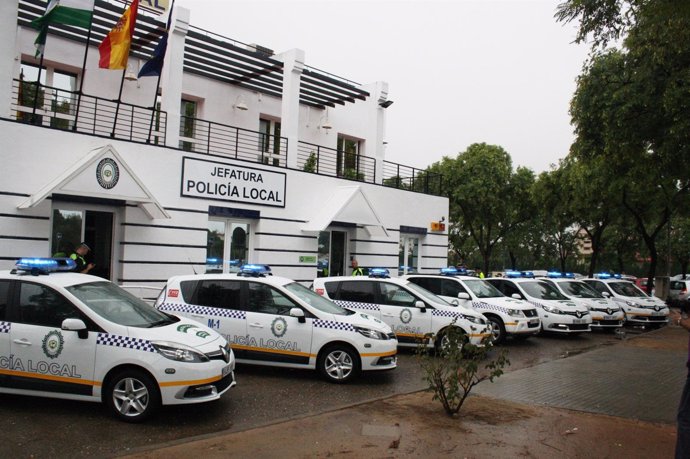 Nueva flota de vehículos de la Policía Local de Mairena del Aljarafe