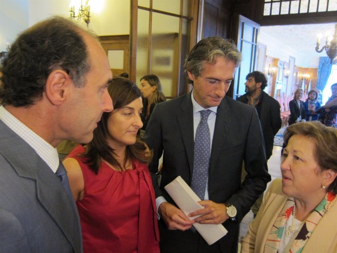 Pilar Farjas, Ignacio Diego, María José Sáenz de Buruaga e Íñigo de la Serna