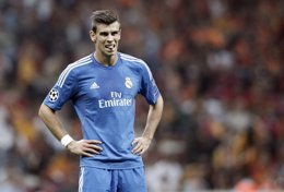 El centrocampista del Real Madrid Gareth Bale durante un encuentro frente al Gal