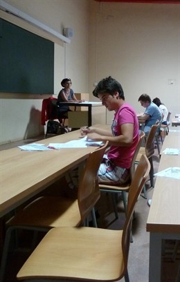 Exámenes, alumnos, estudiantes, selectividad, prueba, universitarios