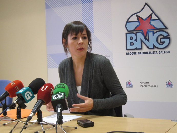 La diputada del BNG Ana Pontón