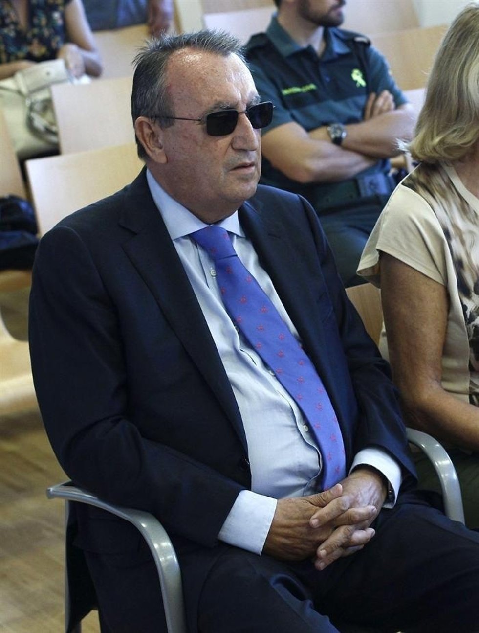 Carlos Fabra en el juicio del caso Naranjax