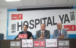 Fernando Pablos, Enrique Cabero y Arturo Ferreras