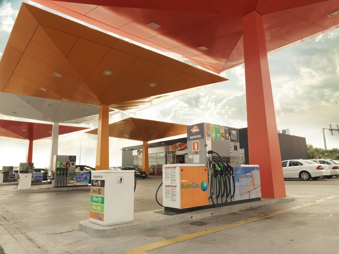 Estación de servicio de Repsol