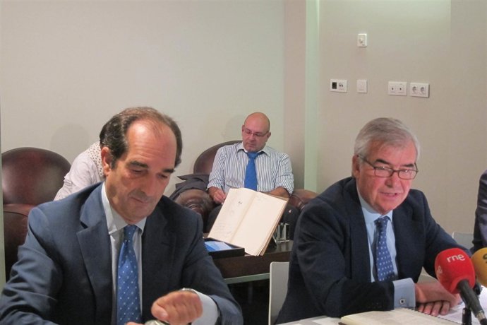 José María Bergareche y Enrique Portocarrero (Círculo de Empresarios)