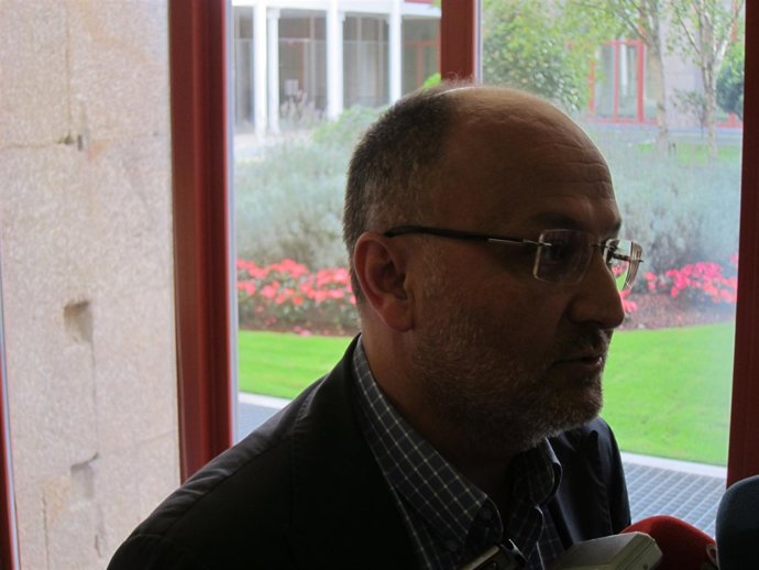 El portavoz parlamentario del PSdeG, Abel Losada