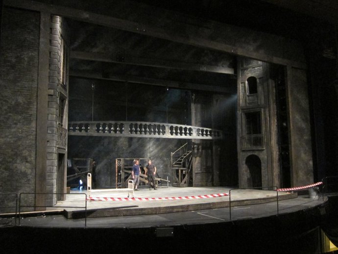 Montaje del musical 'Los Miserables'