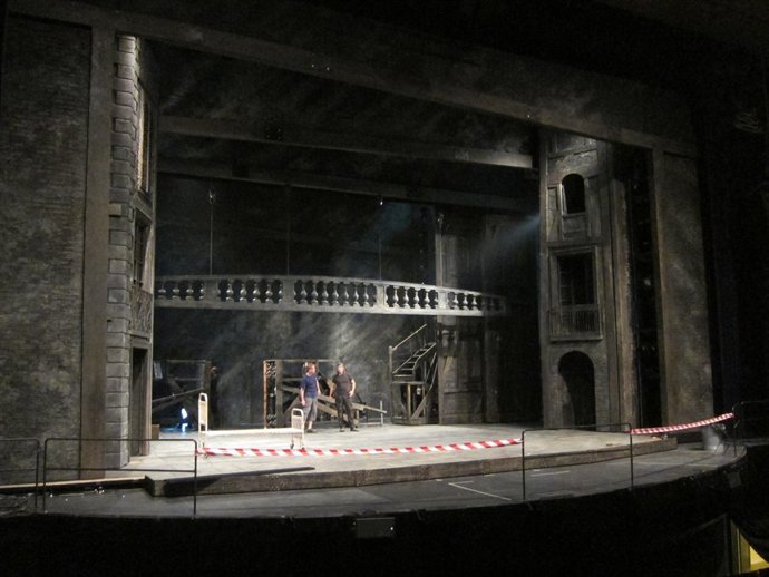 Montaje del musical 'Los Miserables'