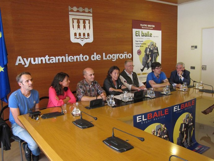 Actores de 'El baile' , en la presentación del estreno