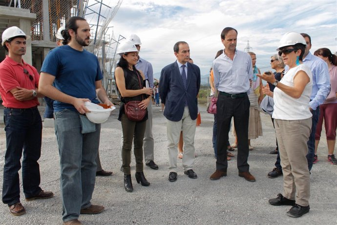 Obras del nuevo colegio de Colindres