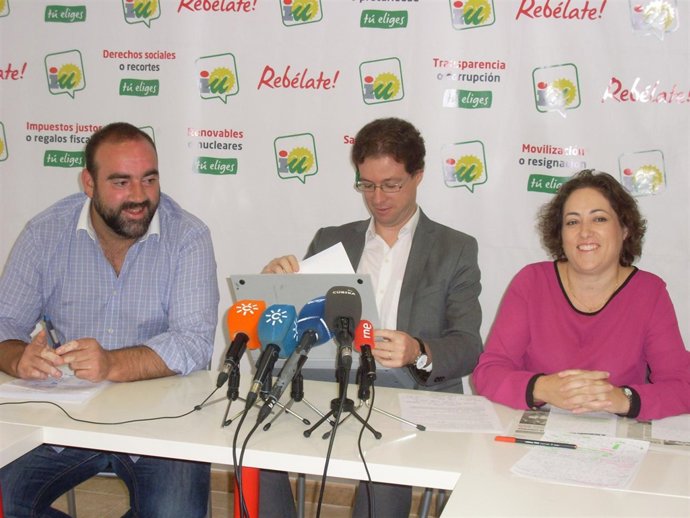 Francisco Puentedura, Manuel Morales y Mª Carmen Pérez