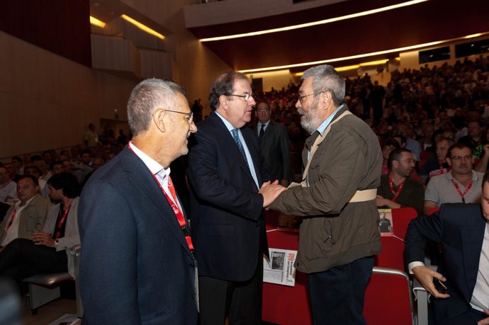  Herrera A Su Llegada Al 26 Congreso Federal De MCA-UGT