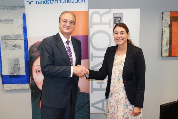 Acuerdo de AENOR y Fundación Randstad para integrar a personas con discapacidad