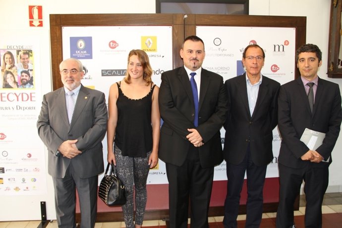 José Luis Mendoza, Mireia Belmonte, Miguel Ángel Cámara y Pedro Alberto Crus