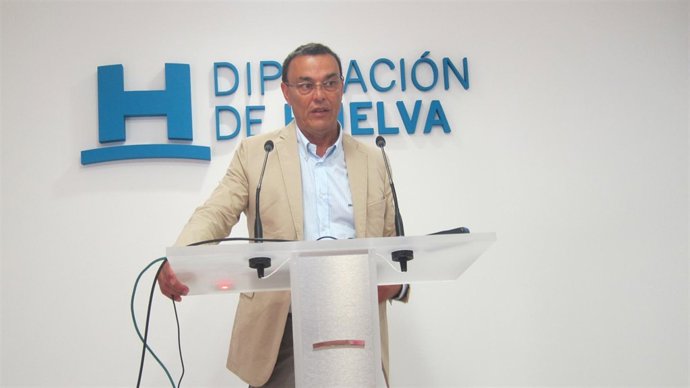 El presidente de la Diputación de Huelva, Ignacio Caraballo.