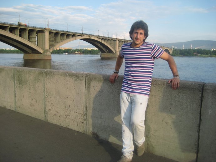 Bruno Revenga, en los cursos de verano de la Universidad Federal de Siberia