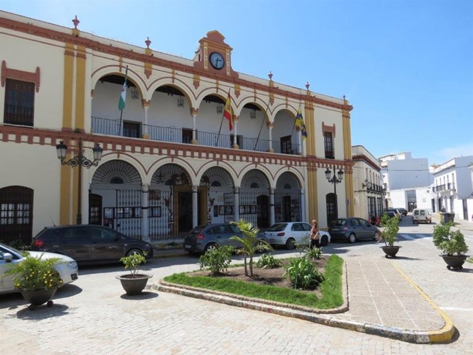 Imagen del Ayuntamiento de Moguer (Huelva).