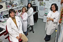 Investigadores de la Universidad de Huelva. 