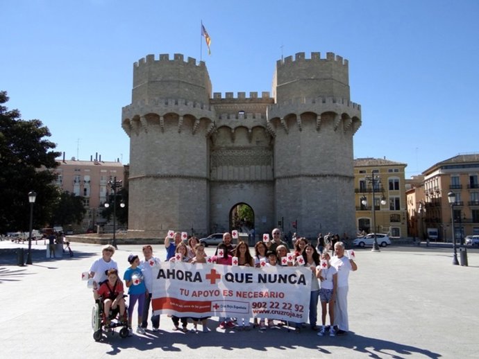 Cruz Roja celebra el día de la banderita