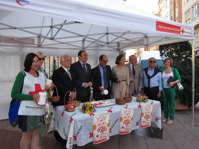 Día de la Banderita con Sanz, Gamarra, Nieto y Reinares