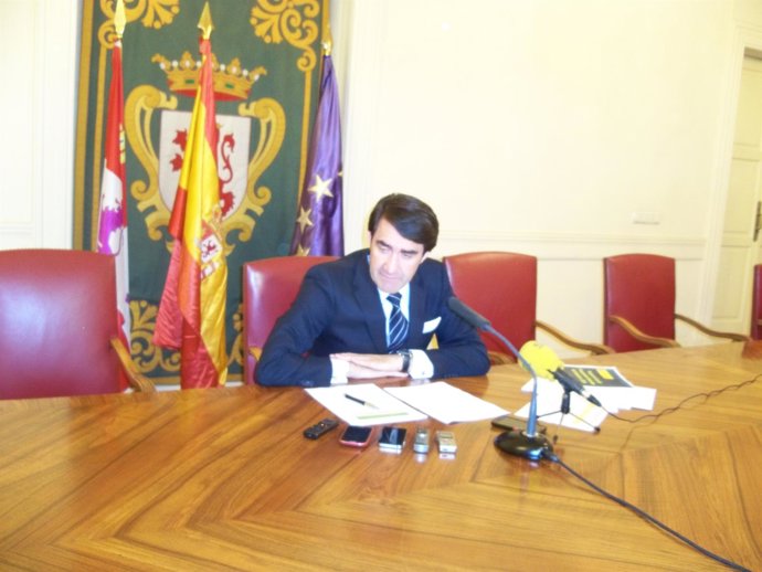 El subdelegado del Gobierno en León, Juan Carlos Suárez-Quinones