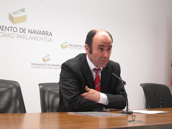 El parlamentario no adscrito Manu Ayerdi (Geroa Bai).