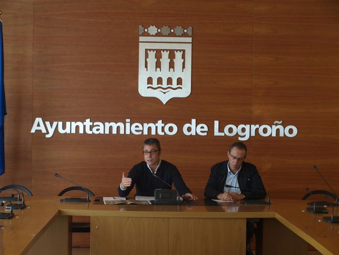 Saéz Rojo y Sáinz Yangüela, en la presentación   