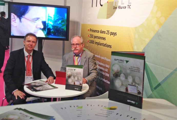 Participación de Spyro en una feria de París